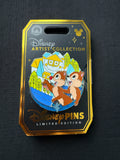 Chip & Dale Small World Disney Artist Collection Pin
