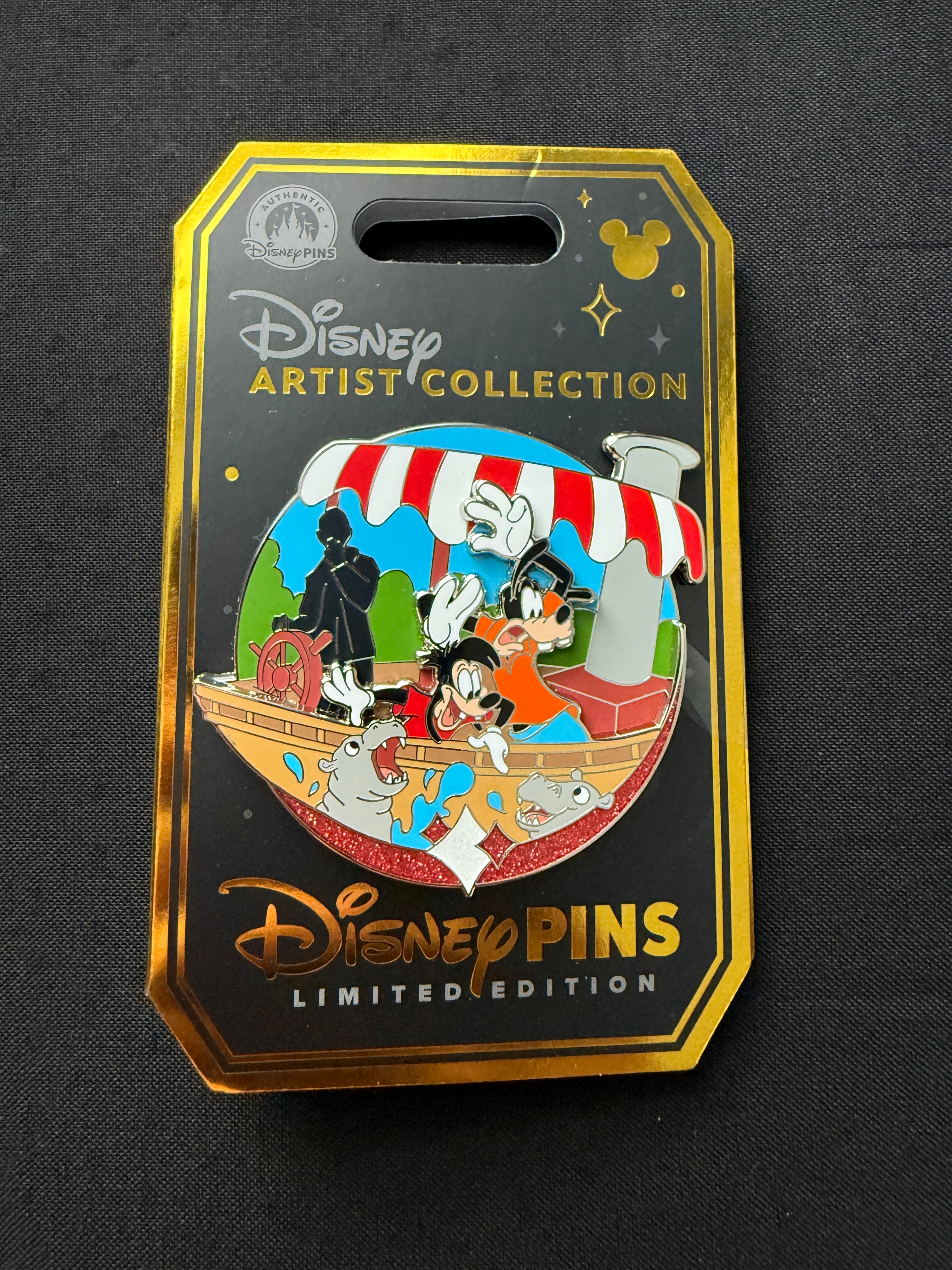 Goofy & Max Jungle Cruise Disney Artist Collection Pin