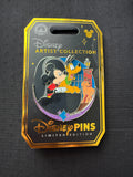 Mickey and Pluto Haunted Mansion Artist Collection Pin